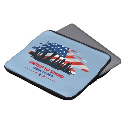 Vereint | Notebook-Sieb 13" Laptopschutzhülle (Vorne Oben)