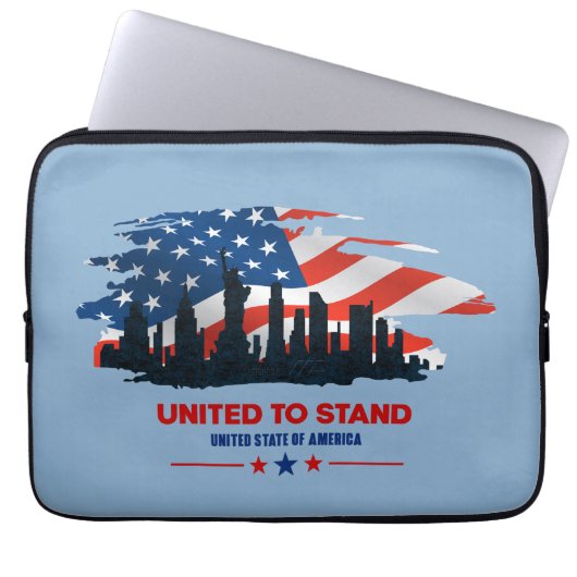 Vereint | Notebook-Sieb 13" Laptopschutzhülle (Vorderseite)