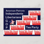 Vereint Postkarte (Vorderseite)