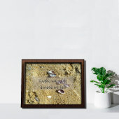 Vereint sind wir gespalten, wir fallen Meer Foto P Poster