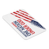 vereint Staaten eine Nation unter Gottes Zeichen Magnet (Rechte Seite)