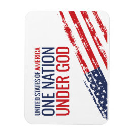 vereint Staaten eine Nation unter Gottes Zeichen Magnet