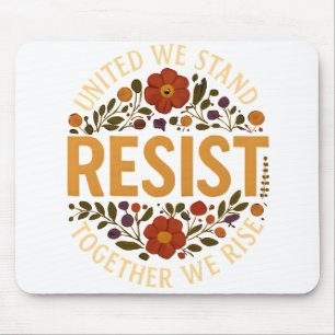 Vereint stehen wir, zusammen erheben wir uns mousepad