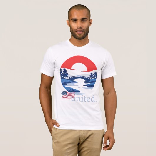 vereint. T-Shirt (Vorne ganz)