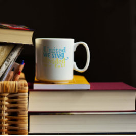 Vereint unterstützen die Ukraine Kaffeetasse