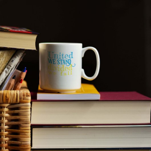 Vereint unterstützen die Ukraine Kaffeetasse