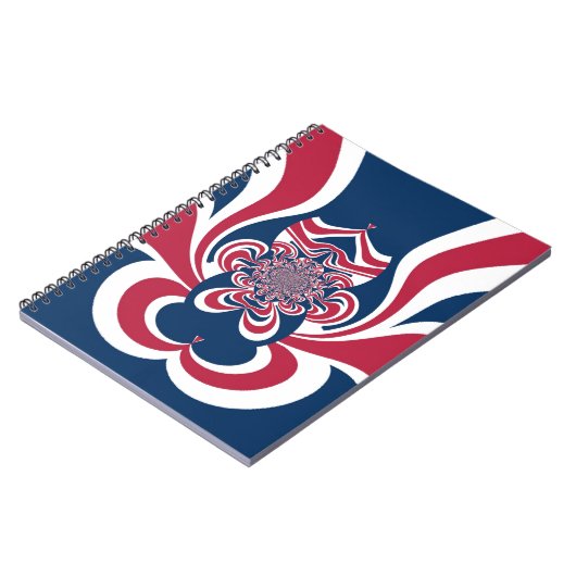 Vereinte Farben: Farbenfrohe globale Muster Notizblock (Linke Seite)