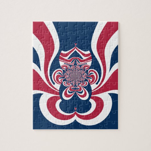 Vereinte Farben: Farbenfrohe globale Muster Puzzle (Vertikal)