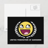 Vereinte Föderation der Phantastischen Postkarte (Vorne/Hinten)