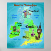 Vereinte Spielplan Poster (Vorne)