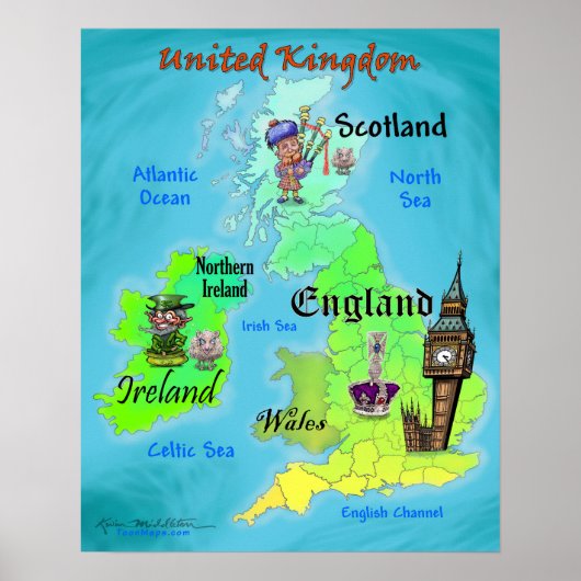 Vereinte Spielplan Poster (Vorne)