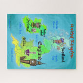 Vereinte Spielplan Puzzle (Horizontal)