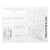 Vereinte Staaten 2024 Hausaufgaben für die Uni von Notizblock (Vorderseite)