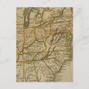 Vereinte Staaten 2 Postkarte