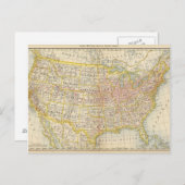 Vereinte Staaten 4 Postkarte (Vorne/Hinten)