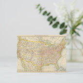 Vereinte Staaten 4 Postkarte (Stehend Vorderseite)