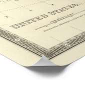 Vereinte Staaten 5 Poster (Ecke)