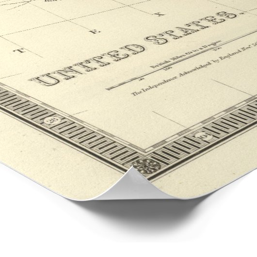 Vereinte Staaten 5 Poster (Ecke)