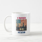 Vereinte Staaten | American Patriotic Design Kaffeetasse (Links)
