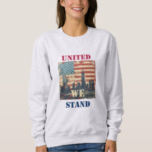 Vereinte Staaten American Patriotic Design Sweatshirt