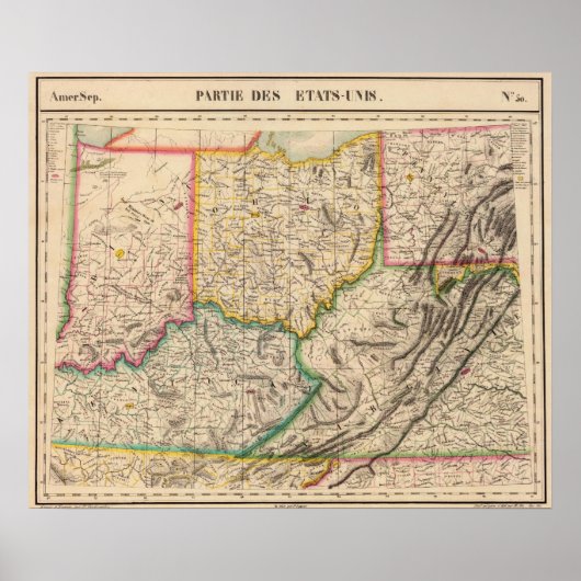 Vereinte Staaten, Amerika 50. September Poster (Vorne)