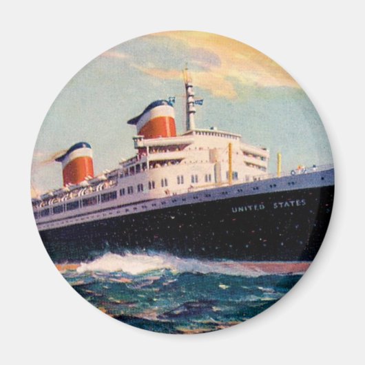 Vereinte Staaten auf See Magnet (Vorne)