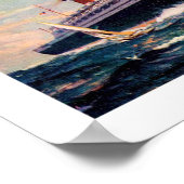 Vereinte Staaten auf See Poster (Ecke)