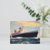 Vereinte Staaten auf See Postkarte (Stehend Vorderseite)