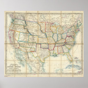 Vereinte Staaten Nordamerikas Poster