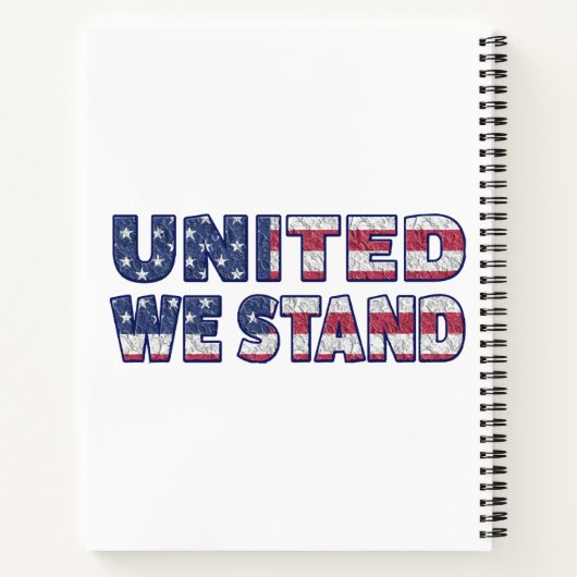 Vereinte Staaten Notizblock (Rückseite)