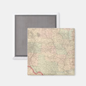 Vereinte Staaten und Gebiete 2 Magnet (Vorderseite/Rückseite)