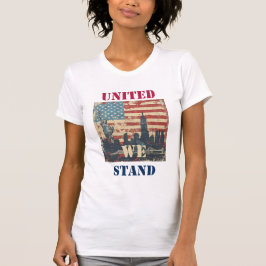 Vereinte Staaten | Vintages Patriotisches Design T-Shirt