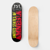 Vereinte Staaten von Amnesia/TST-Skateboard Skateboard (Vorderseite)