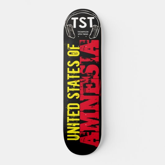 Vereinte Staaten von Amnesia/TST-Skateboard Skateboard (Vorderseite)