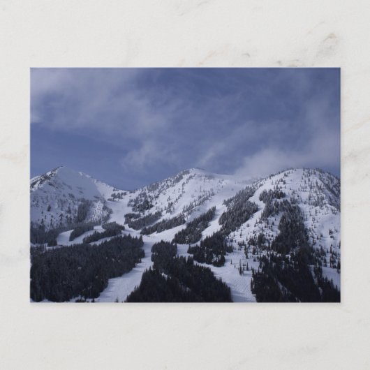 Vereinte Staaten, Washington, Skilifte Postkarte (Vorderseite)