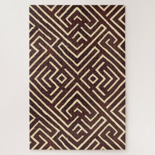 Vereintes Erbe Stammesmuster-Puzzle Puzzle