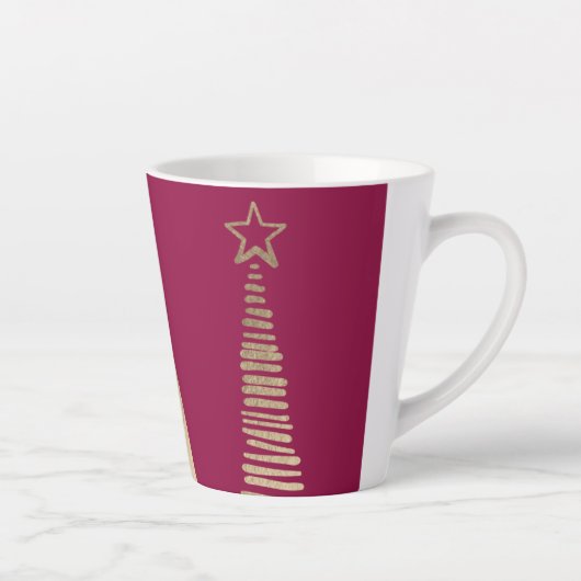 Vereitelter Weihnachtsbaum Milchtasse (Rechts)