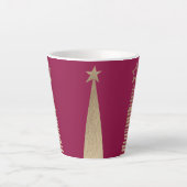 Vereitelter Weihnachtsbaum Milchtasse (Vorderseite)