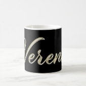 Verena white gold Handwriting Tasse Kaffeetasse (Mittel)