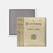 Verfahren von 1776 magnet (Vorderseite/Rückseite)