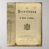 Verfahren von 1776 poster (Vorne)