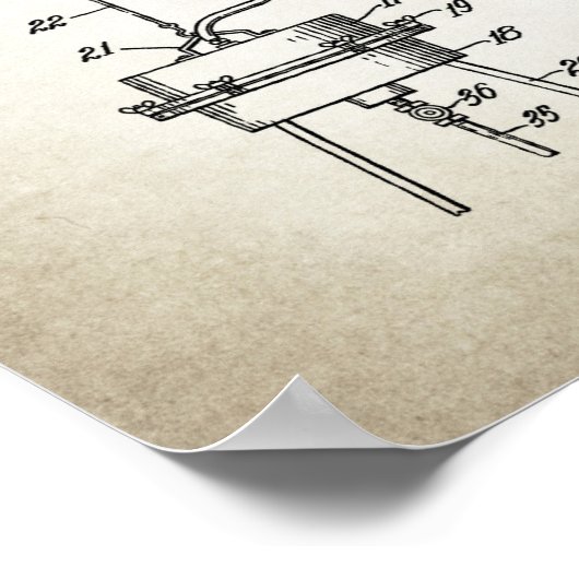 Verfahren zur Klärung oder Abkühlung von Whisky Poster (Ecke)