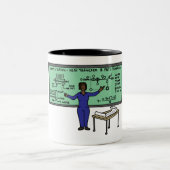 Verfahrenstechnik-Frauen-RegelKaffeetasse Zweifarbige Tasse (Mittel)