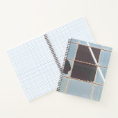 Verfall der städtischen Umwelt - Zerbrochenes indu Notizblock (Innenseite)