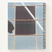 Verfall der städtischen Umwelt - Zerbrochenes indu Notizblock (Rückseite)