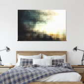 Verfallene Landschaften Leinwanddruck (Insitu (Schlafzimmer))