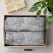 Verfallenes Brainz Seidenpapier 10" x 15" (Geschenk)