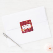 Verfallsdatum (Verwendung durch Verwendung von Leb Quadratischer Aufkleber (Umschlag)