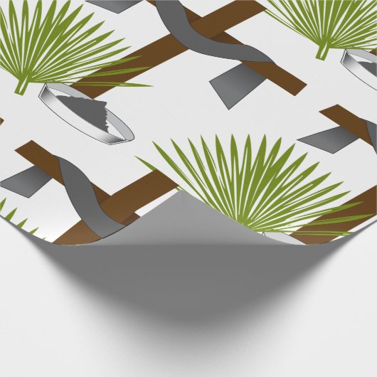 Verfallskreuz Geschenkpapier (Ecke)