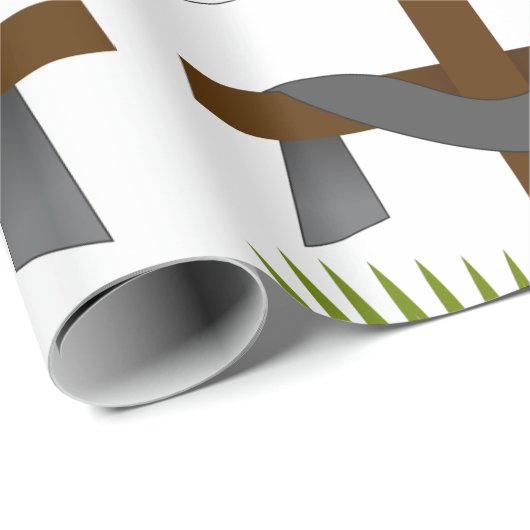 Verfallskreuz Geschenkpapier (Rolleneckpunkt)